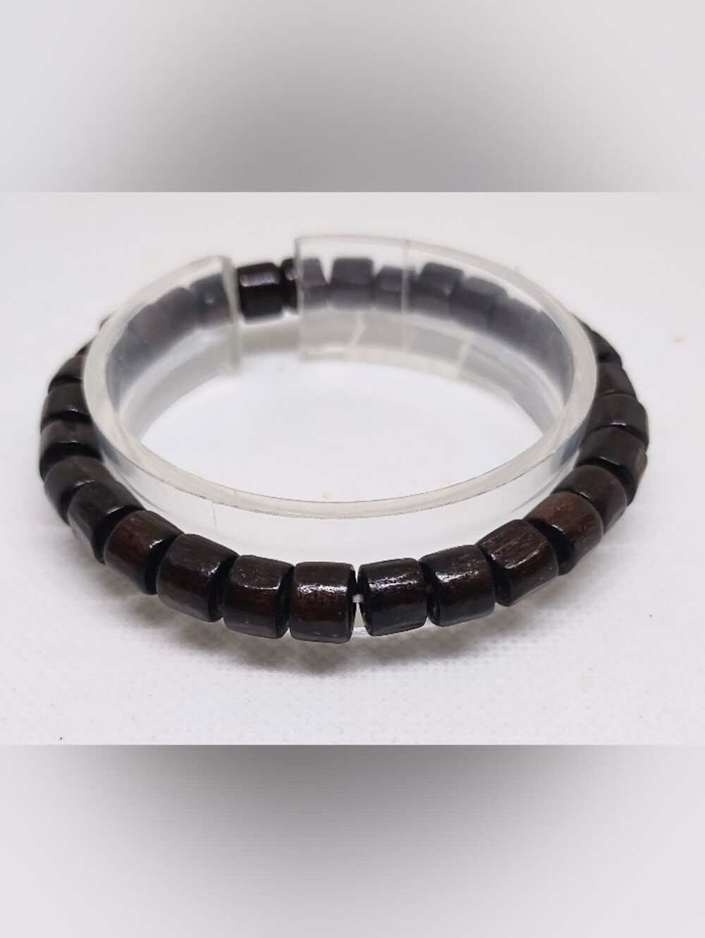 Men's Bracelet Beaded Beads Brown Jewelry New G15